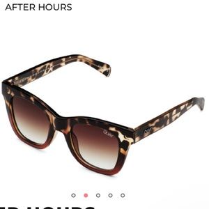 After hours Quay sunglasses 🕶❤️